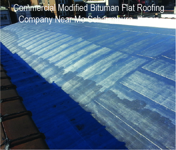 commercial modified bitumen barrel roof Schaumburg IL