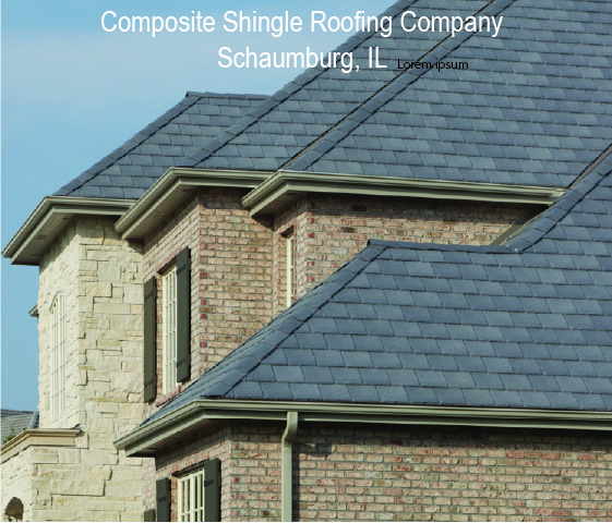 Davinci Composite Slate Roof for suburban home in Schaumburg IL