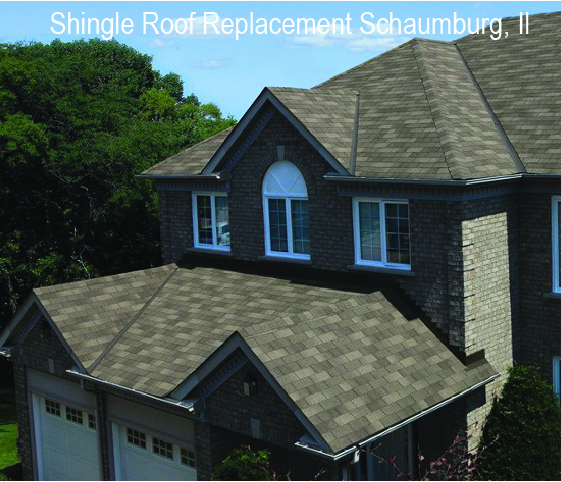 Brown luxury shingle roof installation for home in Schaumburg il