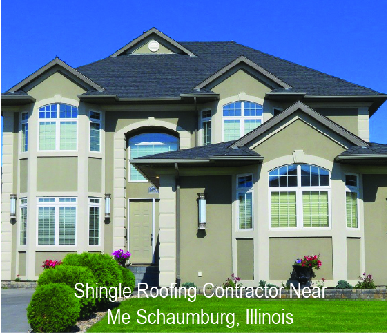 luxury asphalt roofing shingle for Schaumburg home