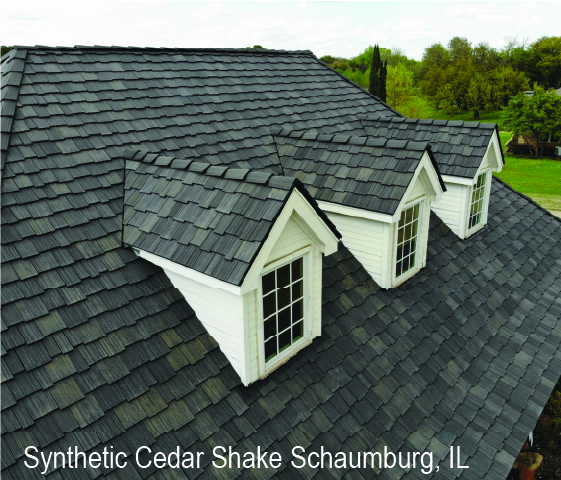 Composite Shingle Roof Replacement Davinci in Schaumburg IL